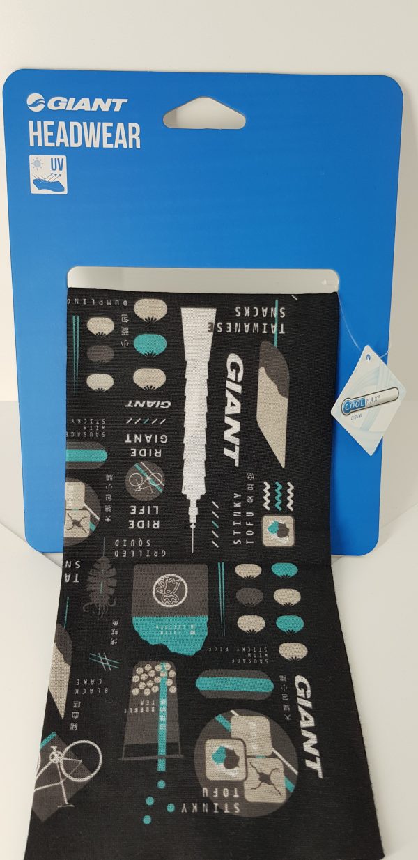 Giant Taiwan Snack UV/Coolmax marama, crna