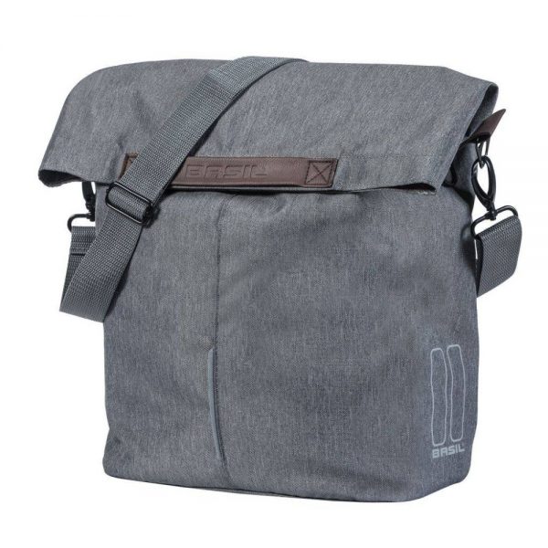 Bisaga Basil City Shopper 14-16l siva