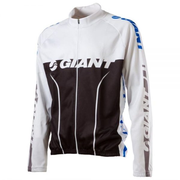 GIANT Road Perf majica dugi rukavi, bijela/crna/plava boja