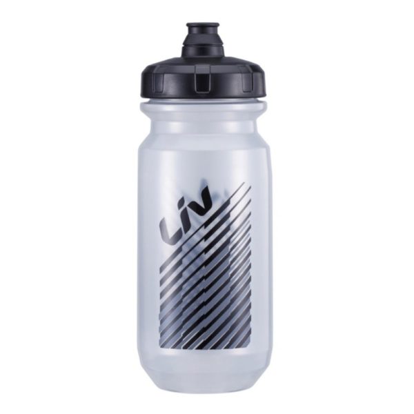 Bidon Liv DoubleSpring 600ml, prozirna/crna boja
