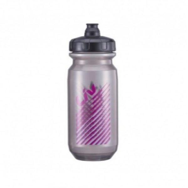 LIV DoubleSpring bidon 600 ml prozirna/crna/roza