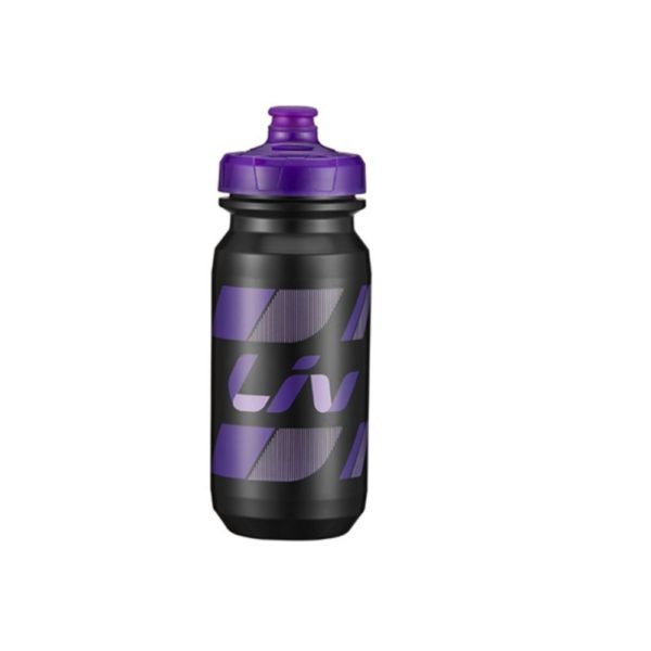 Liv PourFast DoubleSpringâ„¢ bidon, 600 ml, crna/ljubičasta boja