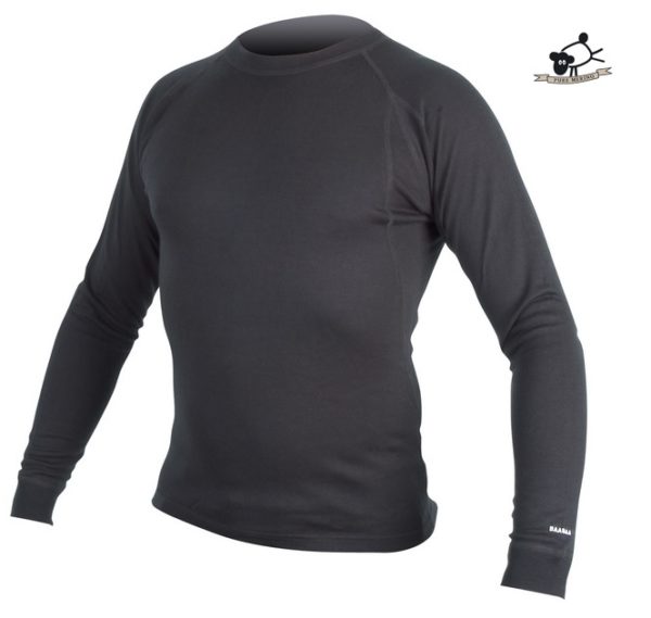 Majica Endura BaaBaa Merino BL, dugi rukavi, crna