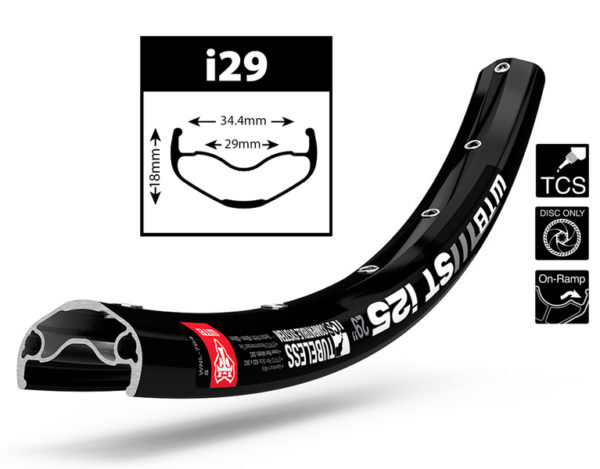Obruč WTB ST i29 27.5 TCS2.0 32H crna