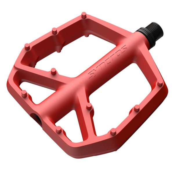 PEDALA MTB SYNCROS FLASH SQUAMISH III, S PINOVIMA, PVC, CRVENA