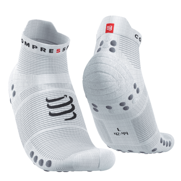 Čarape Compressport PRS V4.0 Run Low WhiteAlloy