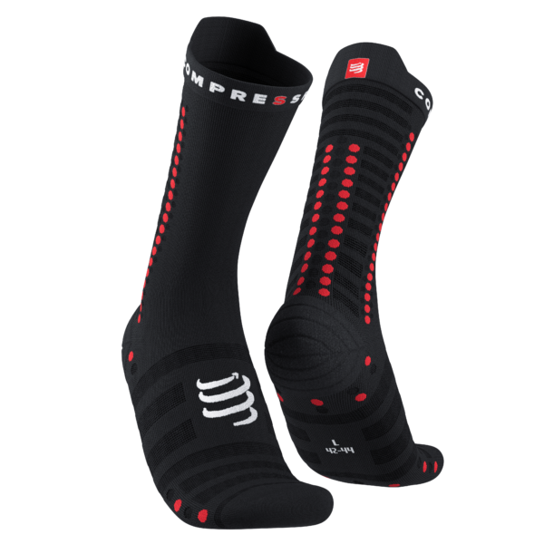 Čarape Compressport PRS V4.0 UL Bike Black/Red