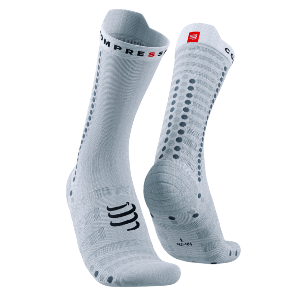Čarape Compressport PRS V4.0 UL Bike White/Grey