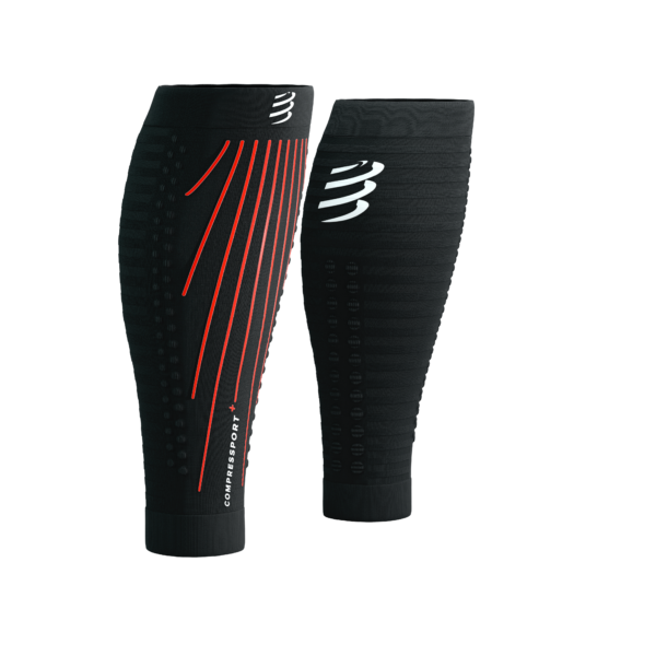 Čarape Compressport R2 Aero Black/Red