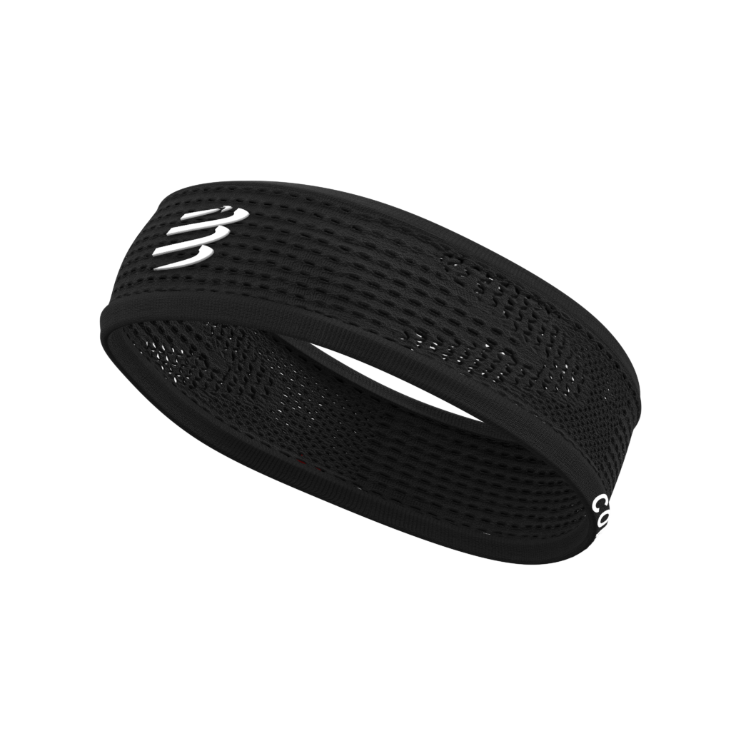 Traka za glavu Compressport Thin Headband Black Topsport