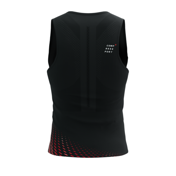 Majica Compressport Pro Rac Singlet Bla/High R - Slika 3