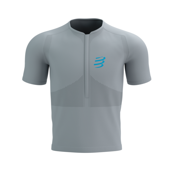 Majica Compressport Trail Half-Zip SS Alloy/Haw