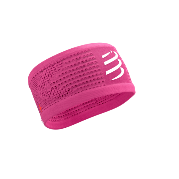 Traka za glavu Compressport Headband On/Off Magenta