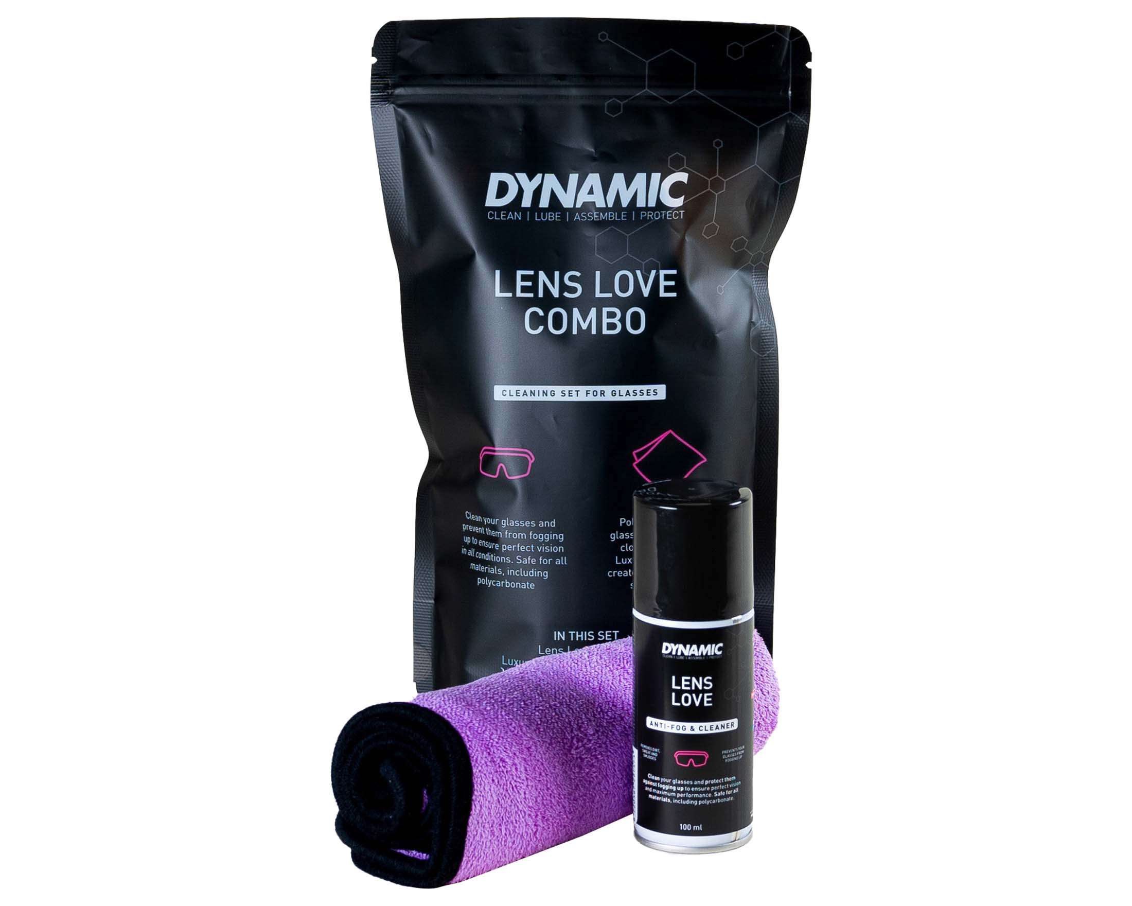 Sredstvo za čišćenje Dynamic DY-214 Lens Love Combo + Microfiber krpica