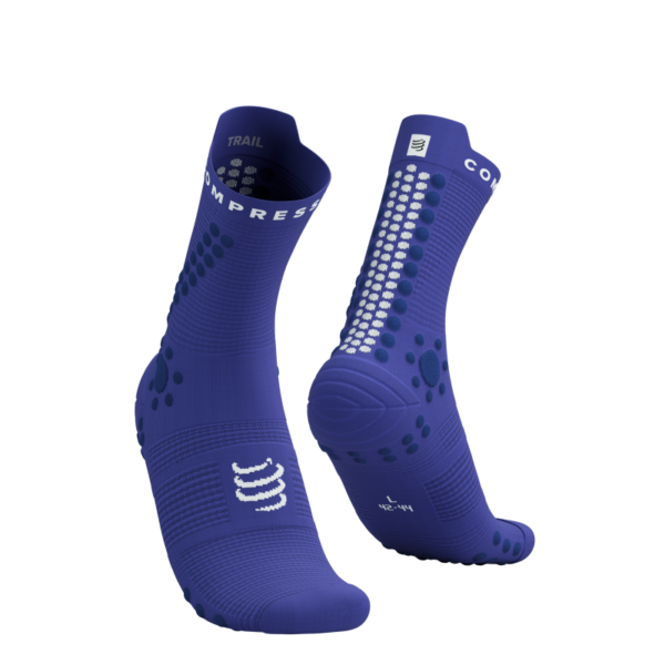 Čarape Compressport PRS V4.0 Trail Dazz B/Blues