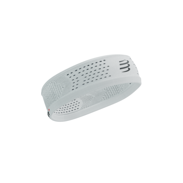 Traka za glavu Compressport Thin Headband bijela