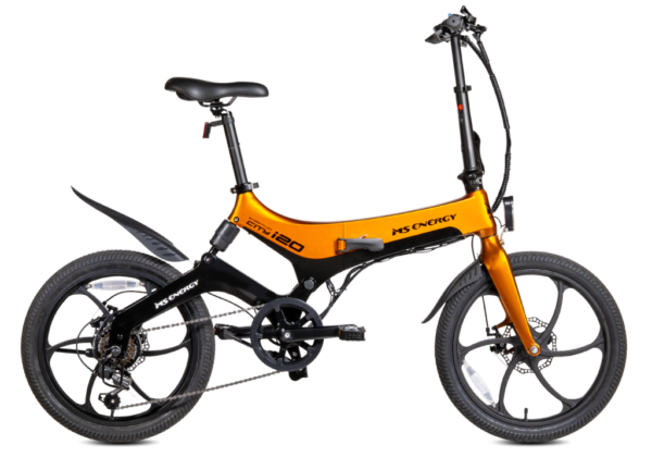 Električni bicikl MS Energy i20 orange black - Slika 6