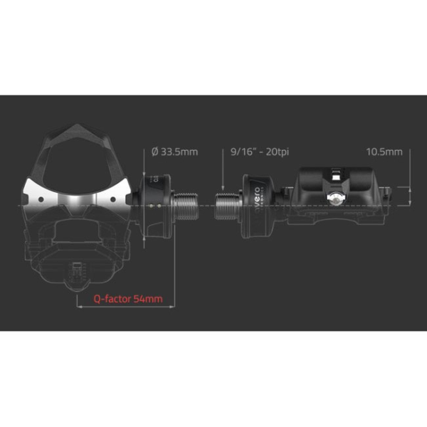 Favero Assioma Duo Powermeter pedale crna - Slika 6