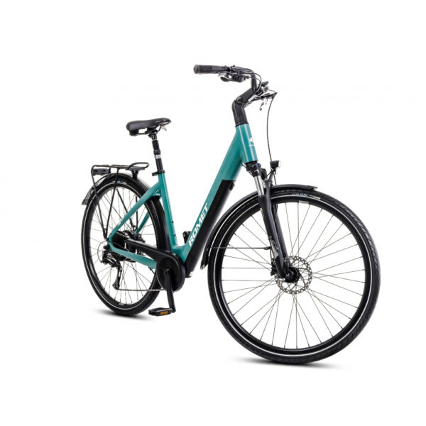 Električni bicikl Romet e-Modeco URB 1.0 lowstep 504Wh tirkizna - Slika 4