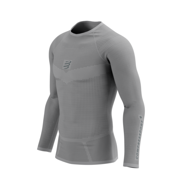 Majica Compressport ON/OFF LS Top Grey