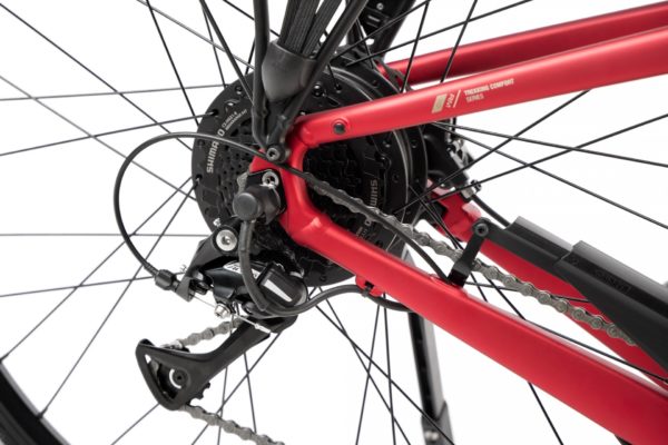 Bicikl Romet e-Modeco TRK 1.0 lowstep crvena 504WH - Slika 3