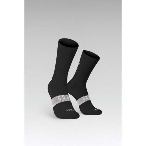 Čarape Gobik Unisex Superb Extra Long Axis Black