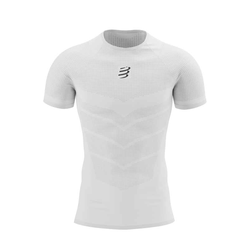 Majica Compressport On/Off SS Tshirt White