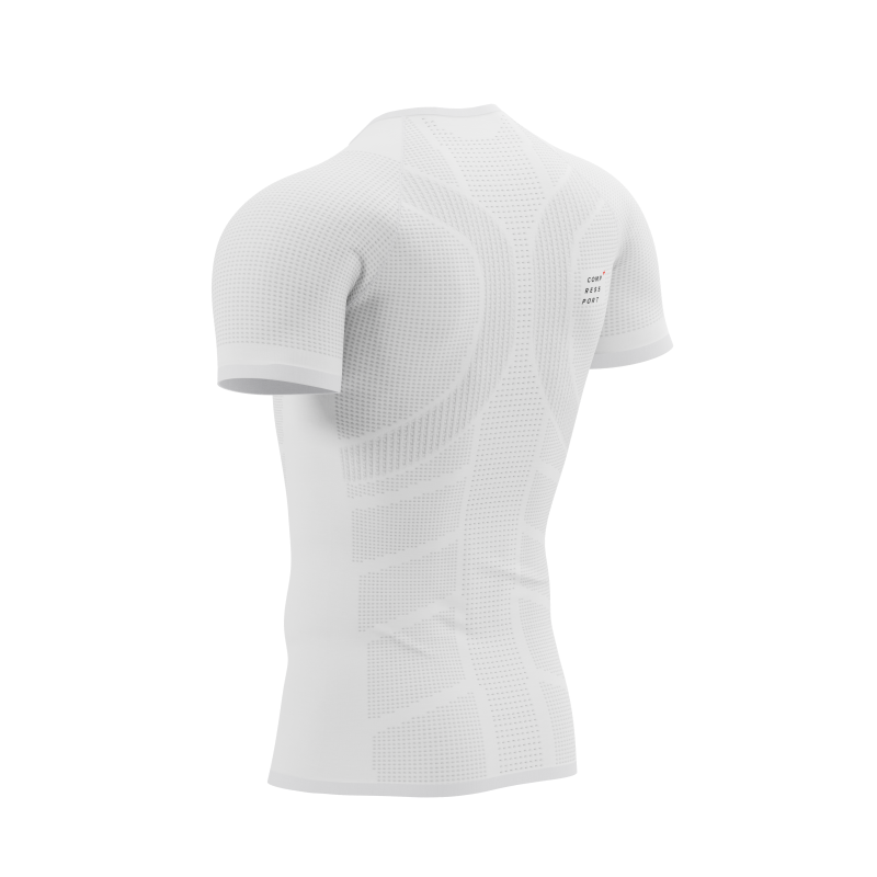 Majica Compressport On/Off SS Tshirt White - Slika 4