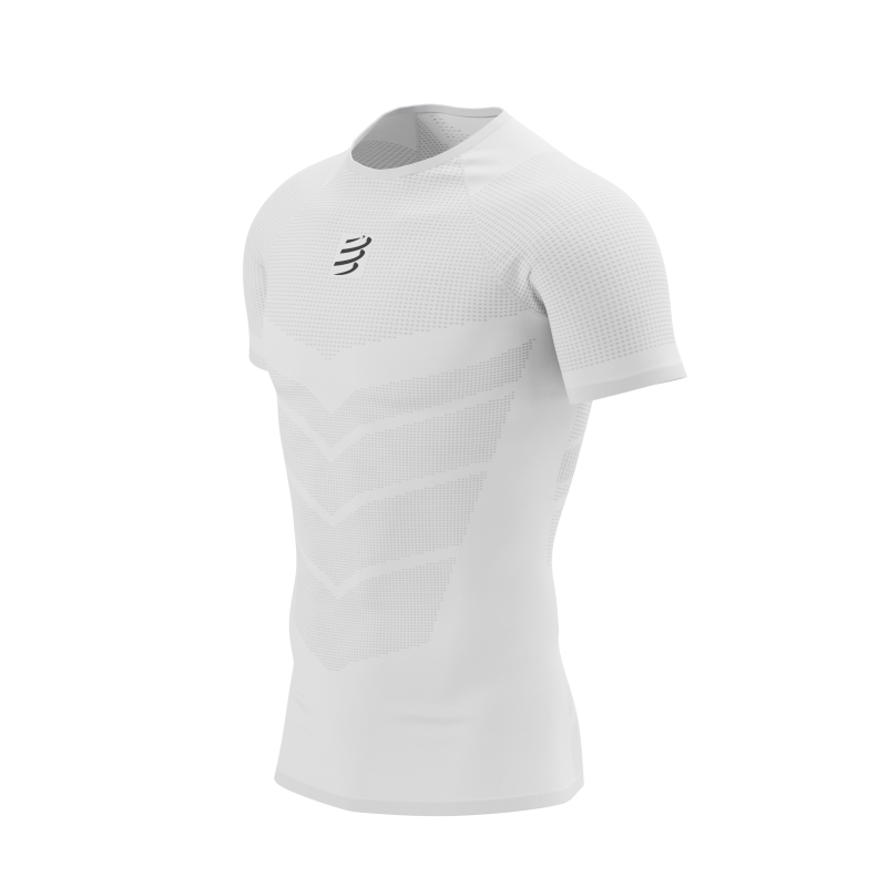 Majica Compressport On/Off SS Tshirt White - Slika 3
