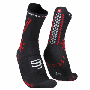 Čarape Compressport PRS V4.0 Trail Black/Red