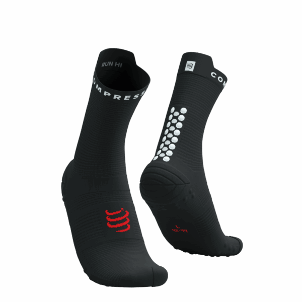 Čarape Compressport PRS V4.0 Run High Black/White
