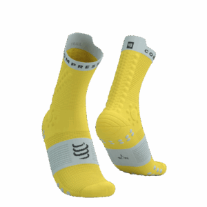 Čarape Compressport PRS V4.0 Trail Maize/Dawn Blue