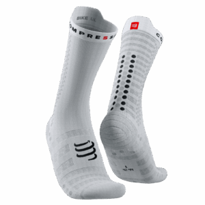 Čarape Compressport PRS V4.0 Ultralight Bike White/Black