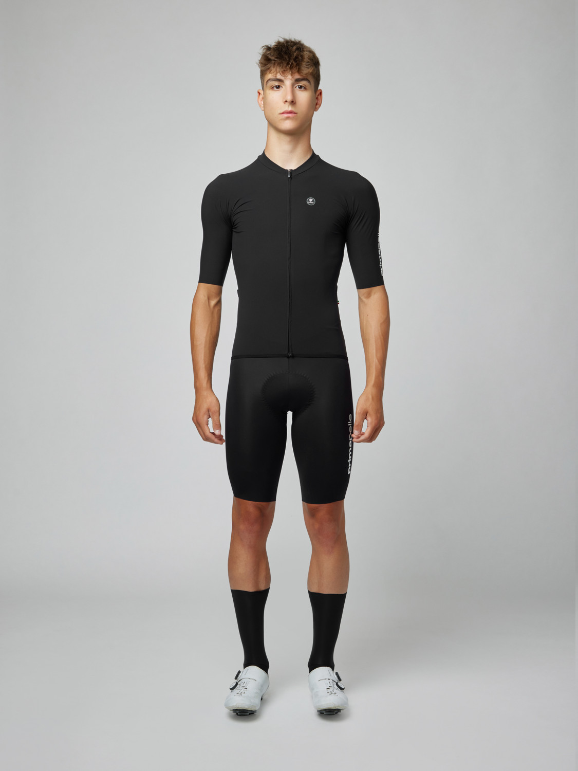 Pissei kratka majica Prima Pelle crna - Slika 2