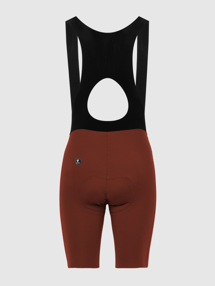 Hlače kratke Pissei Prima Pelle smeđa - Slika 3